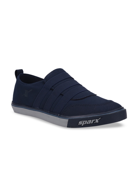 

Sparx Men Navy Blue Slip-On Sneakers