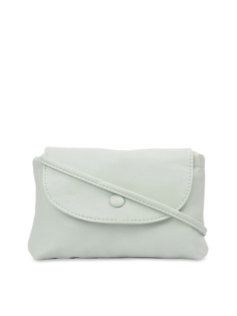

Bagkok Sea Green Solid Sling Bag