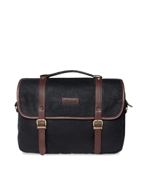 

Bags.R.us Unisex Black Solid Laptop Bag