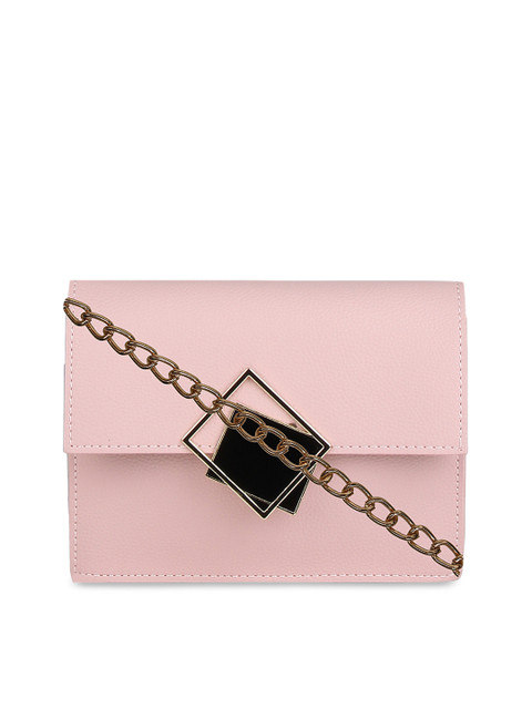 

Addons Pink Solid Sling Bag