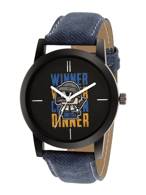 

WM Men Black Analogue Watch PUBG-012sl