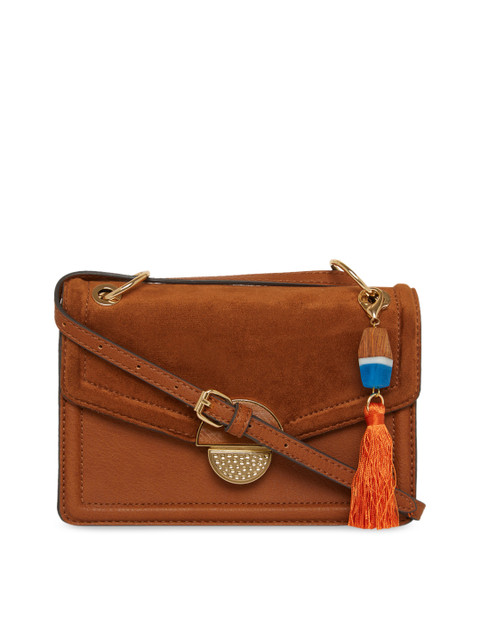

ALDO Brown Solid Sling Bag