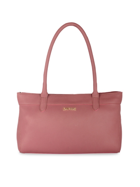 Daphne Pink Solid Shoulder Bag