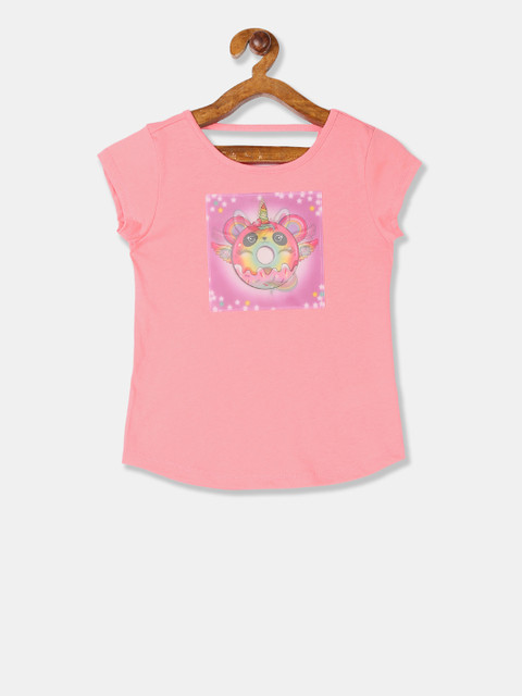 

The Childrens Place Girls Pink Printed Top