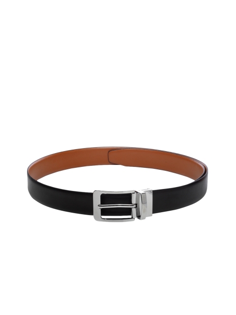 

Apsis Men Black Textured Reversible Belt