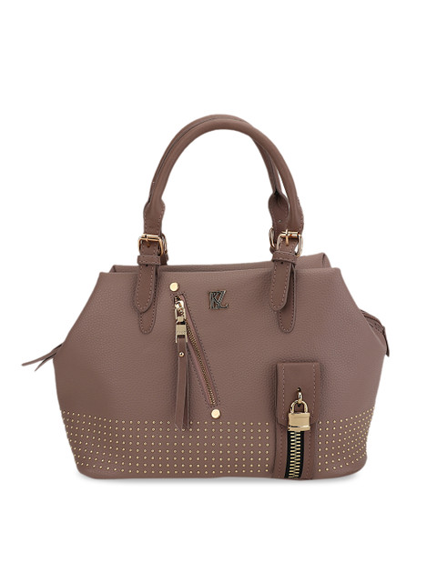 

Kazo Pink Embellished Handheld Bag