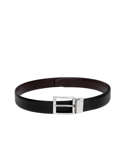 

Apsis Men Black Textured Reversible Belt