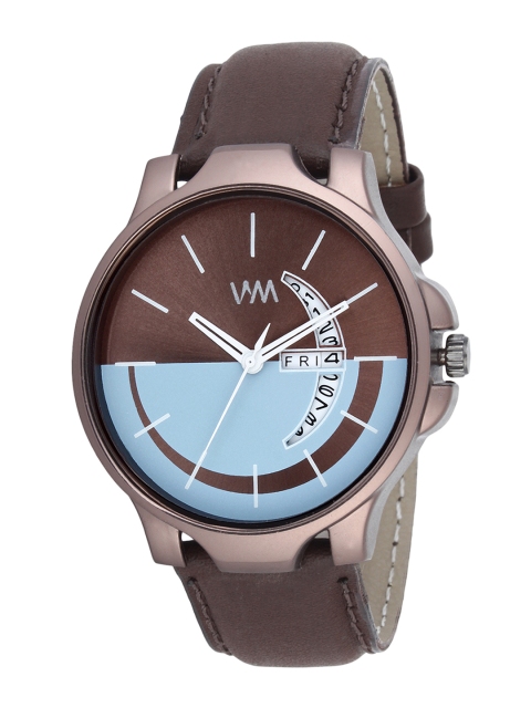 

WM Men Brown & Blue Analogue Watch DDWM-087sl