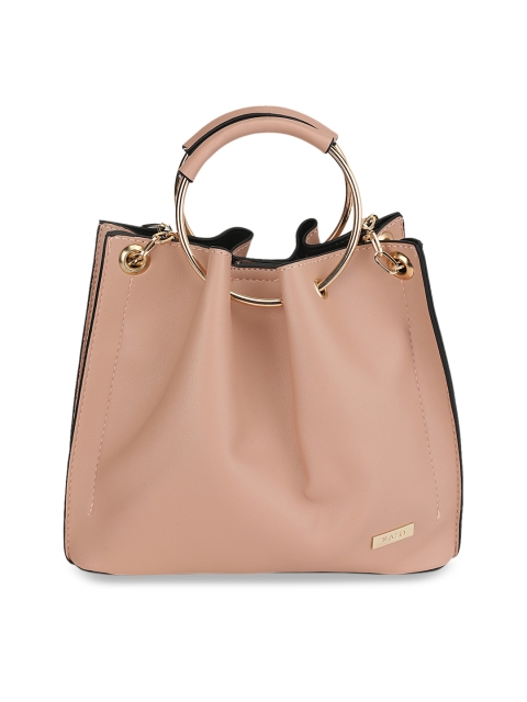 

Kazo Pink Solid Handheld Bag
