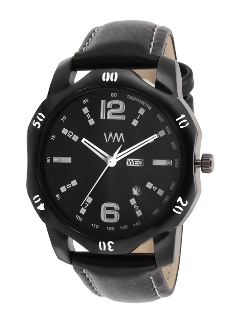 

WM Men Black Analogue Watch DDWM-110sl