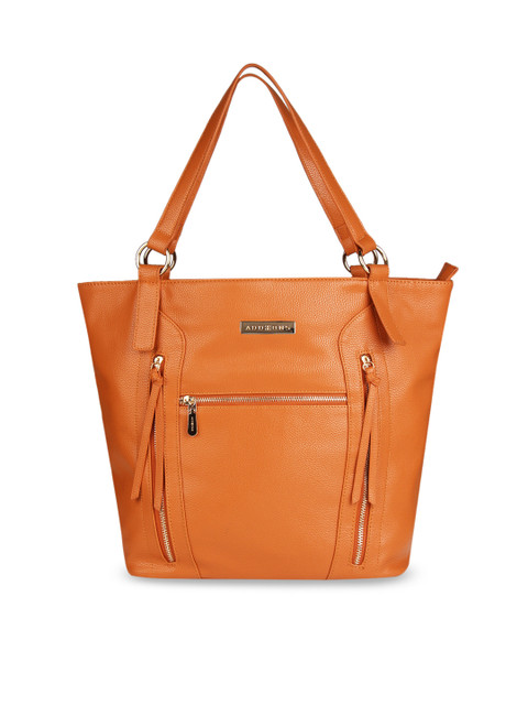 

Addons Tan Brown Solid Handheld Bag