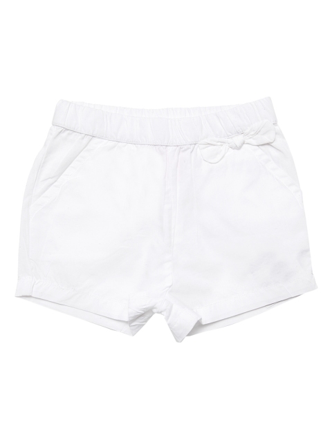 

Chicco Girls White Solid Regular Fit Hot Pants