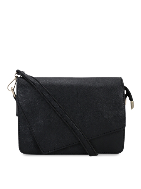 

Satchel Bags Black Solid Sling Bag