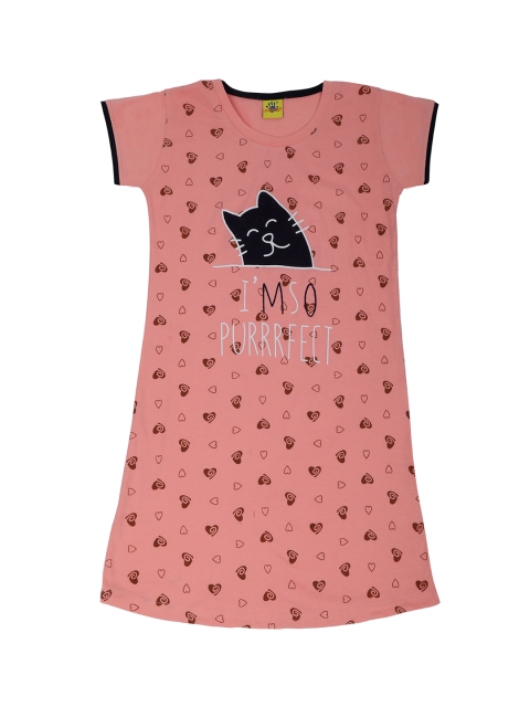 

Punkster Pink Printed Nightdress