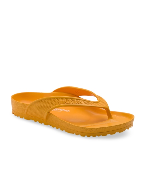 

Birkenstock Unisex Orange Honolulu EVA Solid Thong Regular Width Flip-Flops