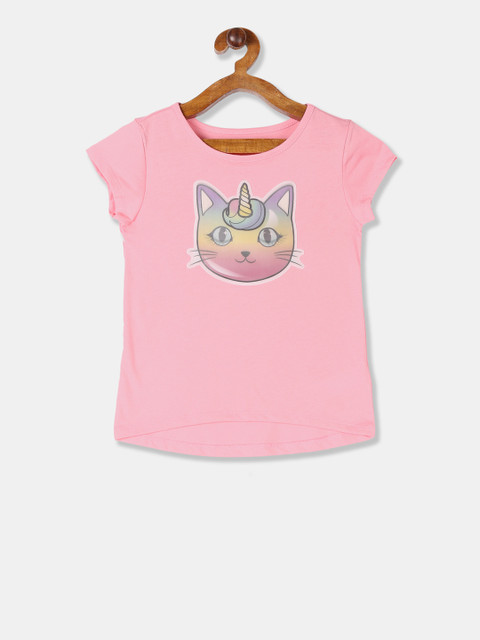 

The Childrens Place Girls Pink Printed Top