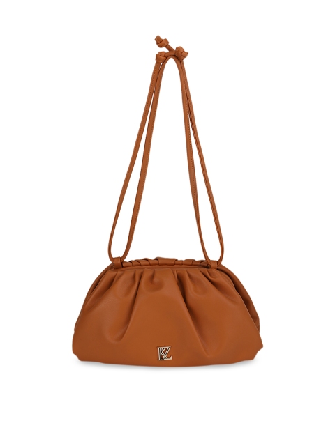 

Kazo Brown Solid Handheld Bag