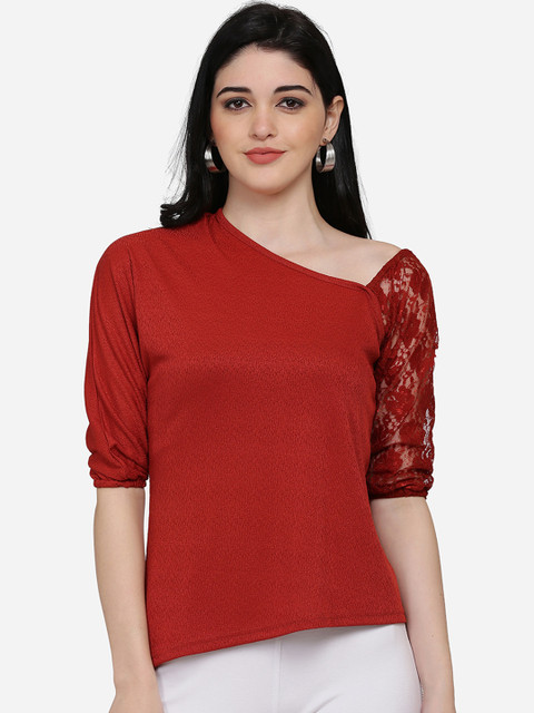 

Eavan Women Red Solid Top