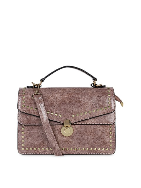 

Satchel Bags Mauve Embellished Satchel Bag