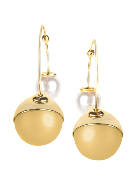 

SATCHEL Yellow Spherical Drop Earrings