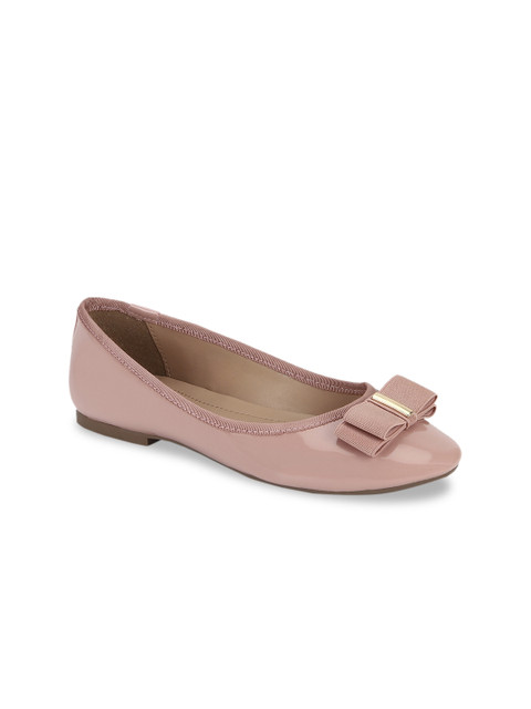 

Mode by Red Tape Women Nude-Coloured Solid Ballerinas