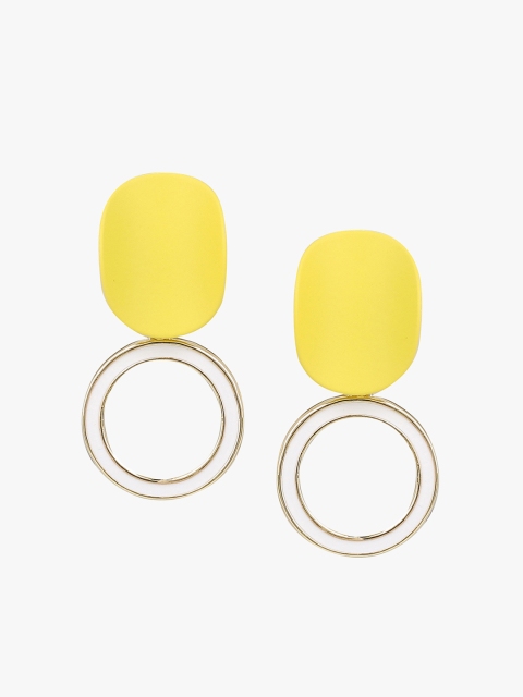 

SATCHEL Yellow Spherical Drop Earrings