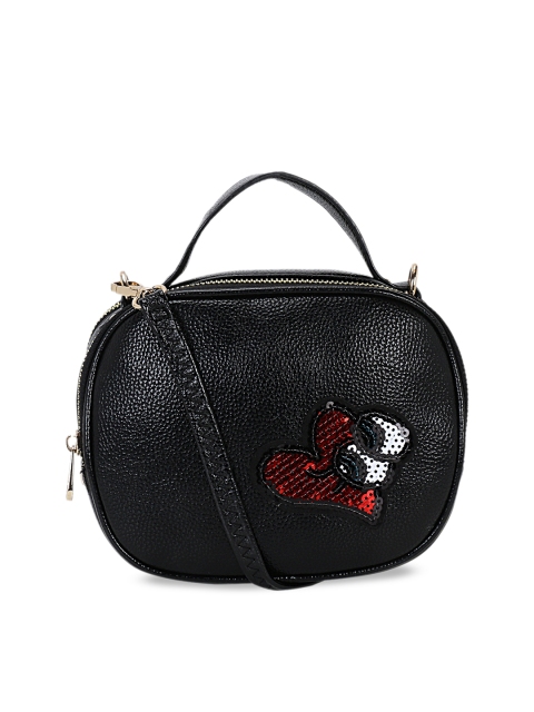 

Satchel Bags Black Embellished Sling Bag