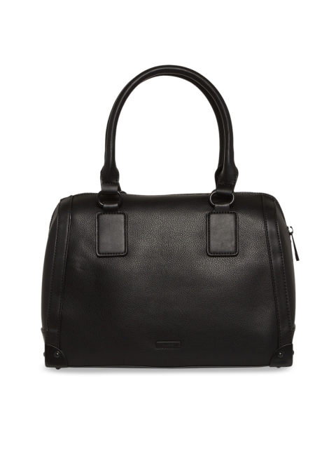 

ALDO Black Solid Handheld Bag