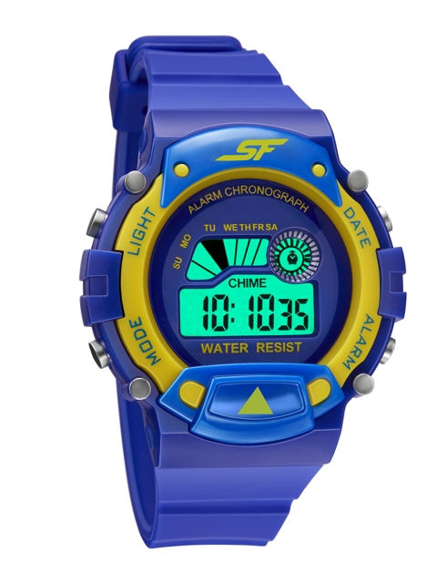 

Sonata Unisex Blue Digital Watch 7982PP08