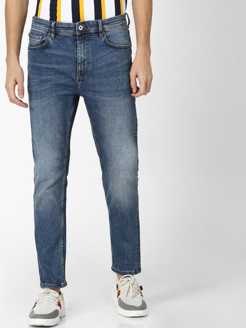 

Celio Men Blue Tapered Fit Mid-Rise Clean Look Stretchable Jeans