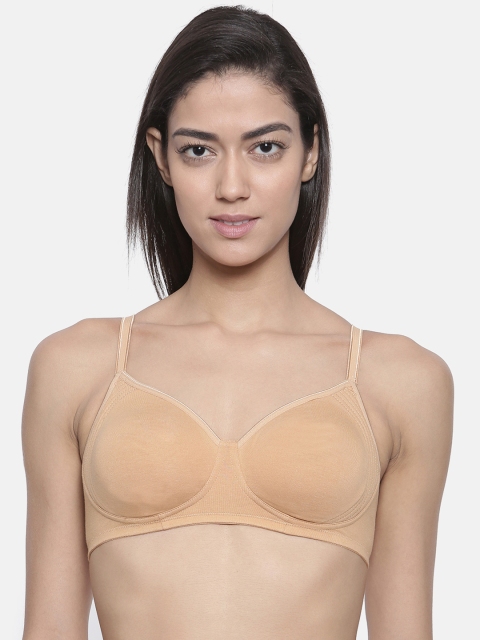 

Bitz Nude-Coloured Solid Non-Wired Non Padded Everyday Bra ESB002