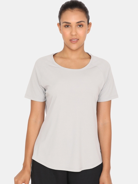 

Zelocity Women Grey Solid Top