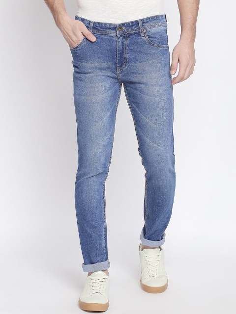 

High Star Men Blue Slim Fit Mid-Rise Clean Look Stretchable Jeans