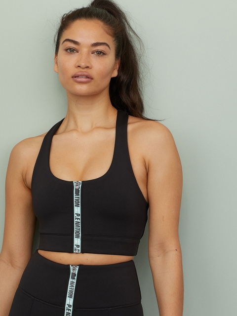 

H&M Women Padded Sports Bra 0833720001, Black