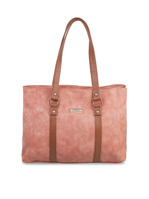 

Mochi Peach-Coloured Solid Shoulder Bag