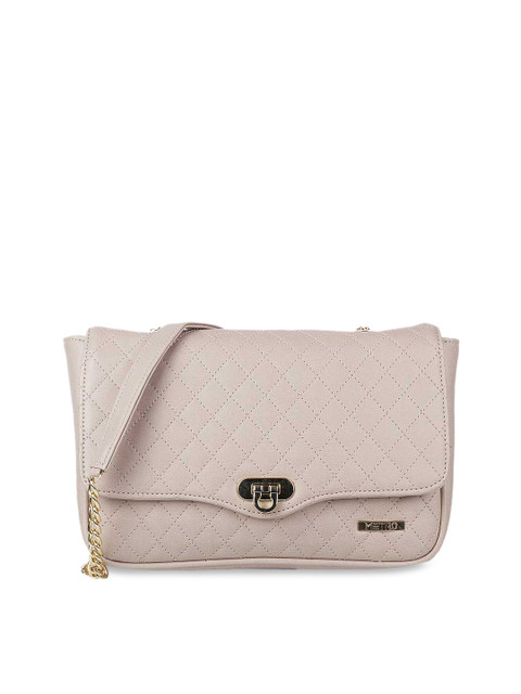 

Metro Beige Textured Sling Bag