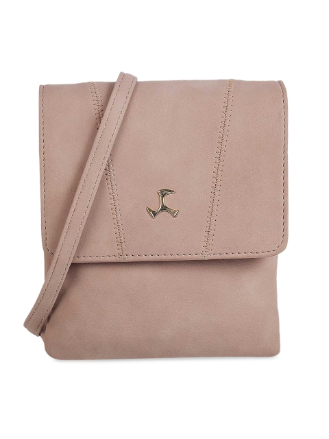

Mochi Beige Solid Sling Bag