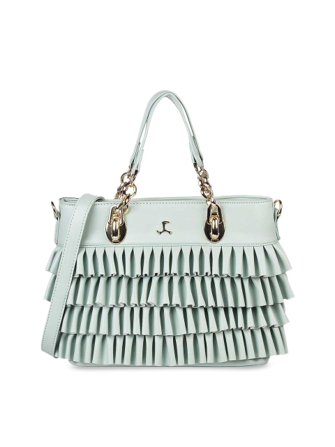 

Mochi Green Solid Handheld Bag