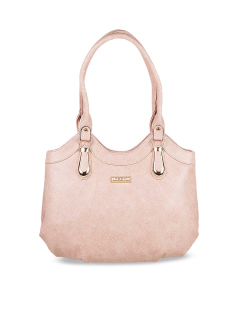 

Mochi Peach-Coloured Solid Shoulder Bag