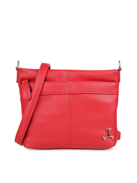 

Mochi Red Solid Sling Bag