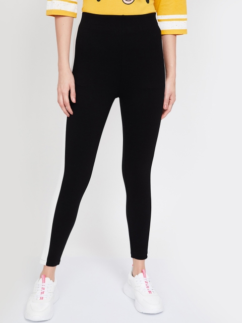 

Ginger by Lifestyle Women Black Regular Fit Solid Regular Trousers
