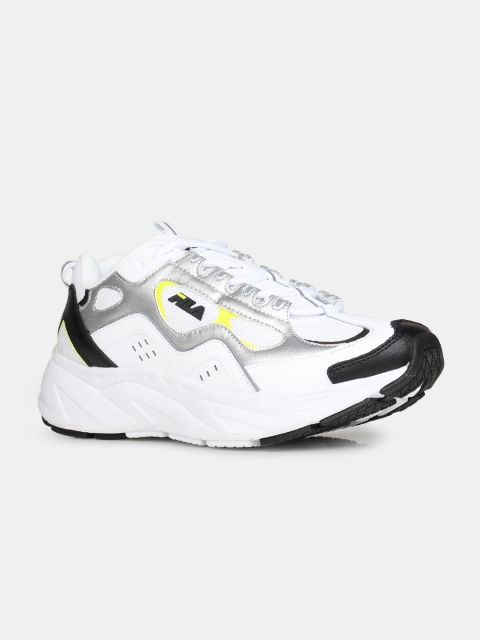 

FILA Men White & Grey Printed Sneakers