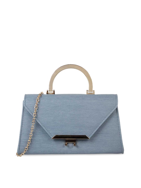 

Mochi Blue Solid Handheld Bag