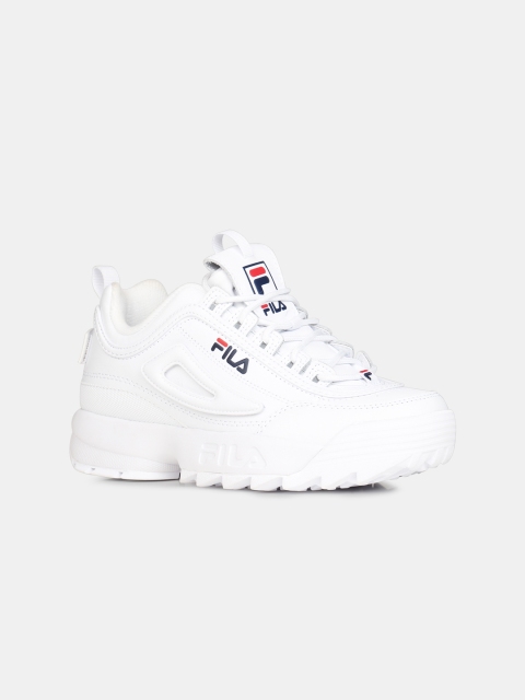 

FILA Women White Heritage Disruptor II Sneakers