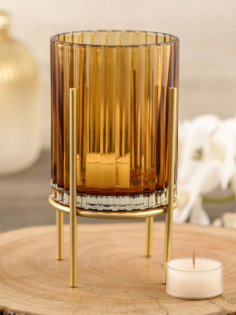 

Pure Home and Living Rose Gold-Toned Candle Holder