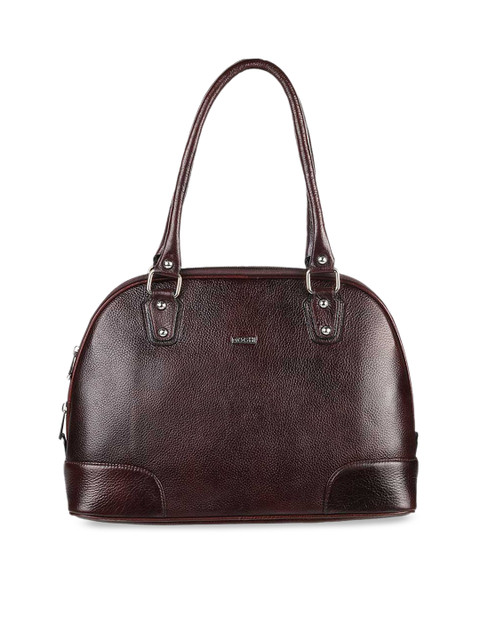 

Mochi Brown Textured Shoulder Bag