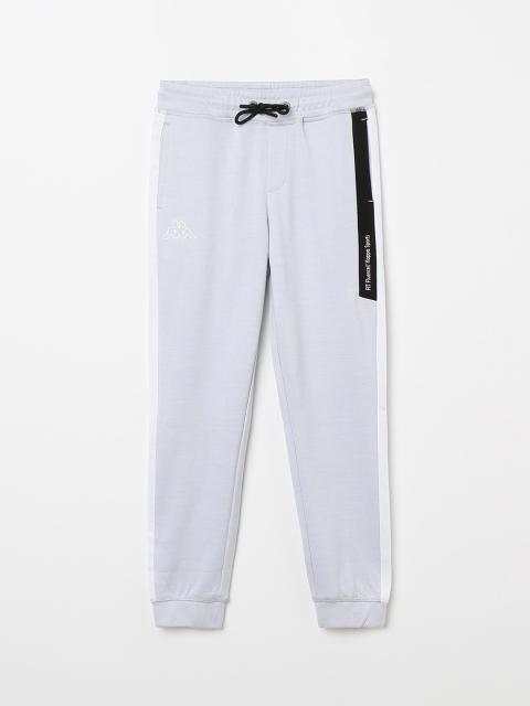 

Kappa Boys Grey Solid Straight Fit Joggers