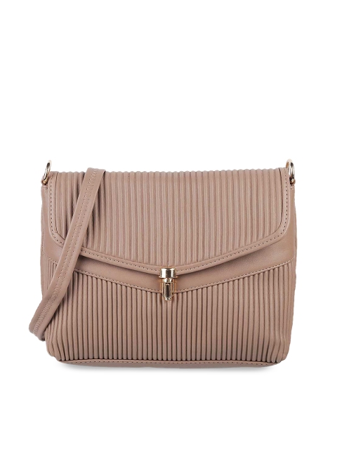 

Metro Beige Textured Sling Bag