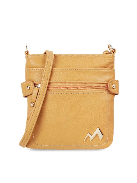 

Metro Beige Solid Sling Bag