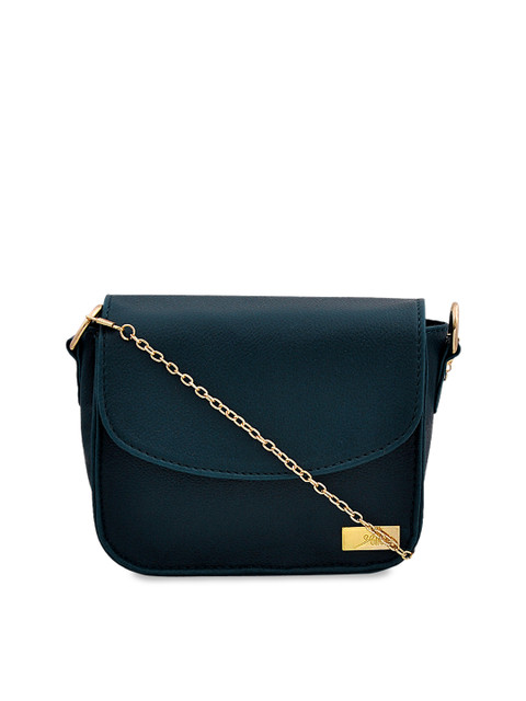 

yelloe Blue Solid Sling Bag